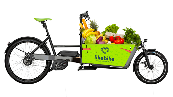 Bakfiets voorboodschappen